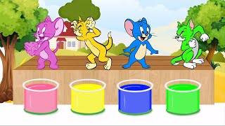 Learn Colors With Tom And Jerry 9 | تعليم الألوان للأطفال بالانجليزية مع توم و جيري