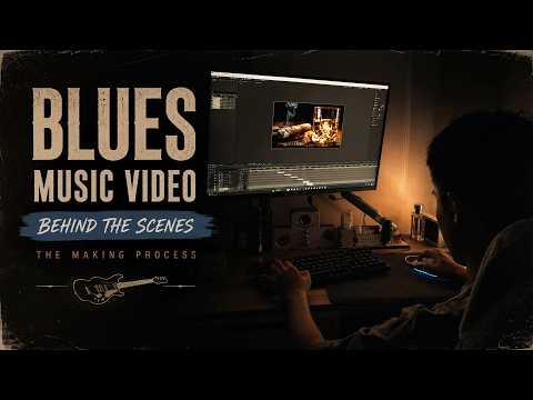 Behind the Scenes | How I Create Relaxing Blues Music Videos