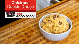 LOW CALORIE Chickpea Cookie Dough (Super Easy!)