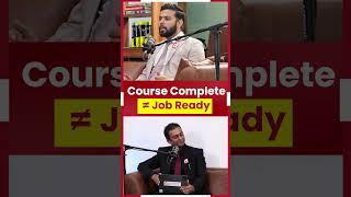 Course complete karna easy hai… job ready banna nahi. 👀