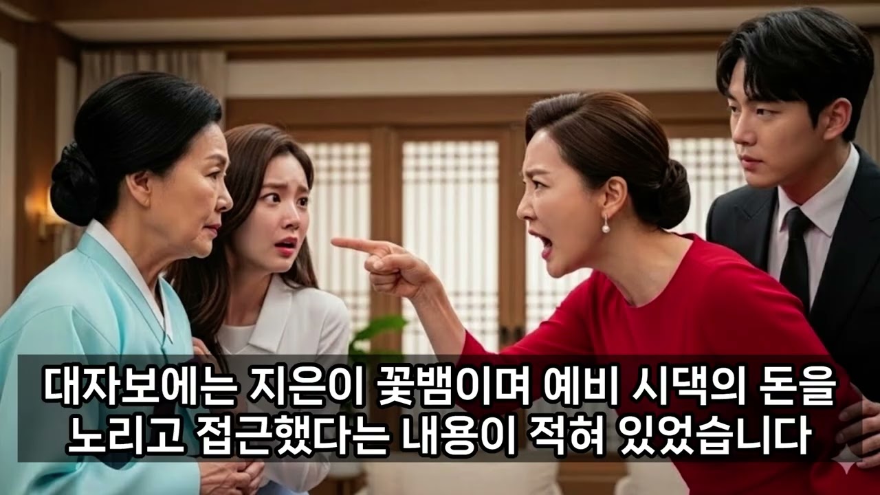 돌아가신 엄마대신 할머니 모시고 상견례 갔다가 개무시하는 예비시모에게 파혼당해 할머니의 복수가 시작되는데