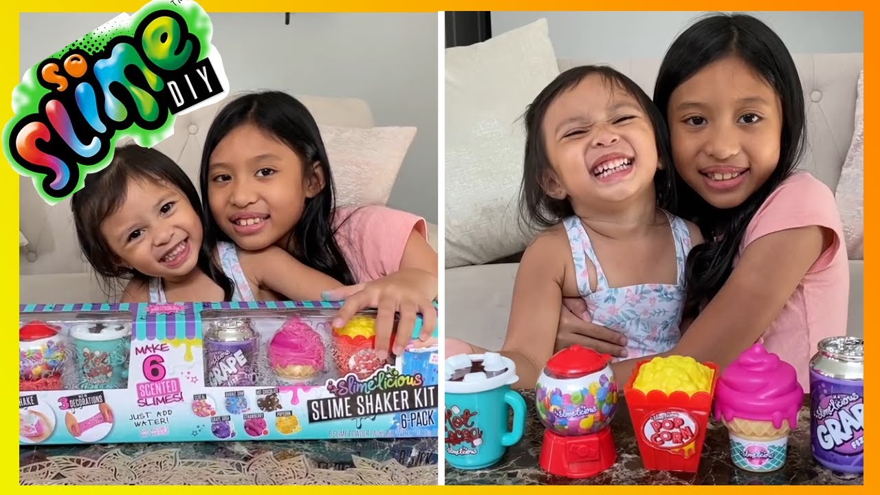 So SLIME DIY Slime'licious Scented Slime Unboxing and Play Canal Toys | Fun Play Time with GeeKids