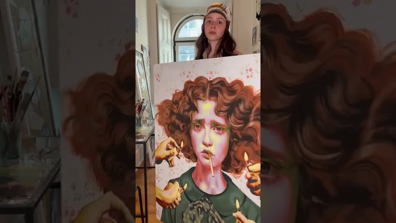 Maria Guimaraes | Artist from Lisbon, Portugal | The Weekly Art Update 05 | #1