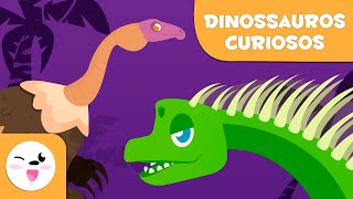 DINOSSAUROS para crianças 🦕 Os dinossauros mais curiosos🦖