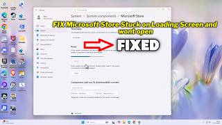 (FIXED) Microsoft Store Stuck on Loading Screen and wont open