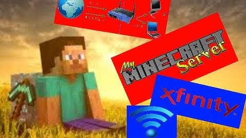 How To Portforward A Minecraft Server With Xfinity WIFI!!!!!!