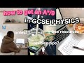 GCSE PHYSICS Advice 2023: How to get a 9 in GCSE Physics, revision tips, free physics resources
