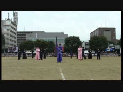 熊本高校体育祭応援団紫團本公演 2014年