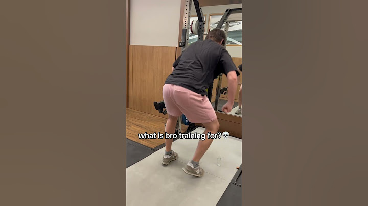 What is bro training for?💀