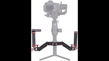 In Hand Review of DIGITALFOTO Ares Z Axis Spring Gimbal Dual Handle