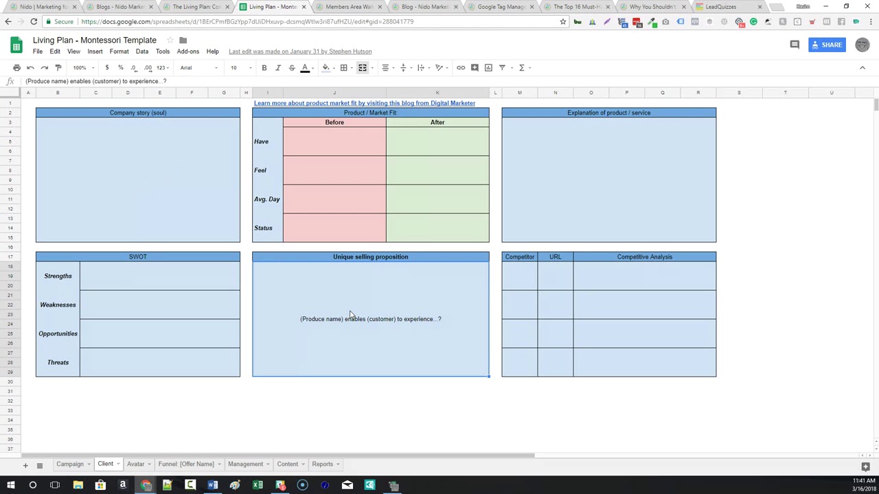 How to craft a Montessori marketing plan | Nido Marketing Office Hours | 3/16/2018