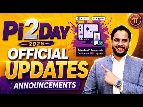 Pi2Day Official Updates | Pi Network Announcements | Solo Host, Pi Sign-in, Pi Verify | Pi Utility