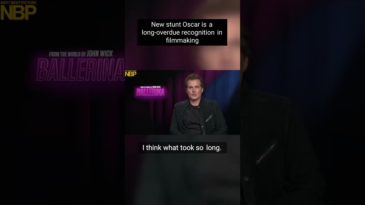 Exciting news for the film industry! 🎬 The Academy is set to introduce a stunt Oscar in just two