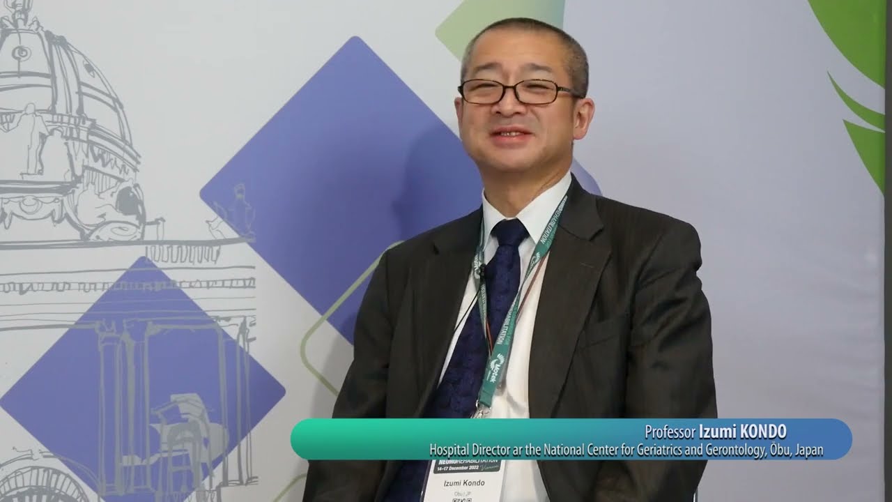 Interview with Prof. Izumi Kondo – World Congress for Neurorehabilitation (WCNR) Vienna 2022