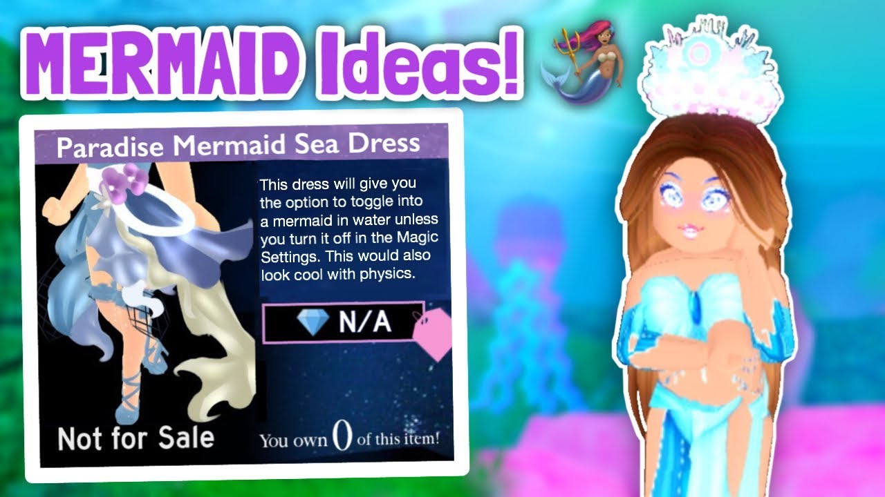 Mermaid Event And Accessories Ideas Roblox Royale High Concepts