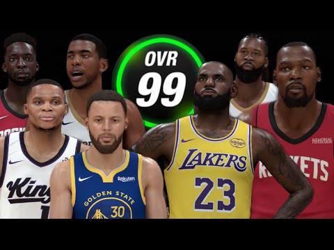 I Made the Oldest NBA Players a 99 overall