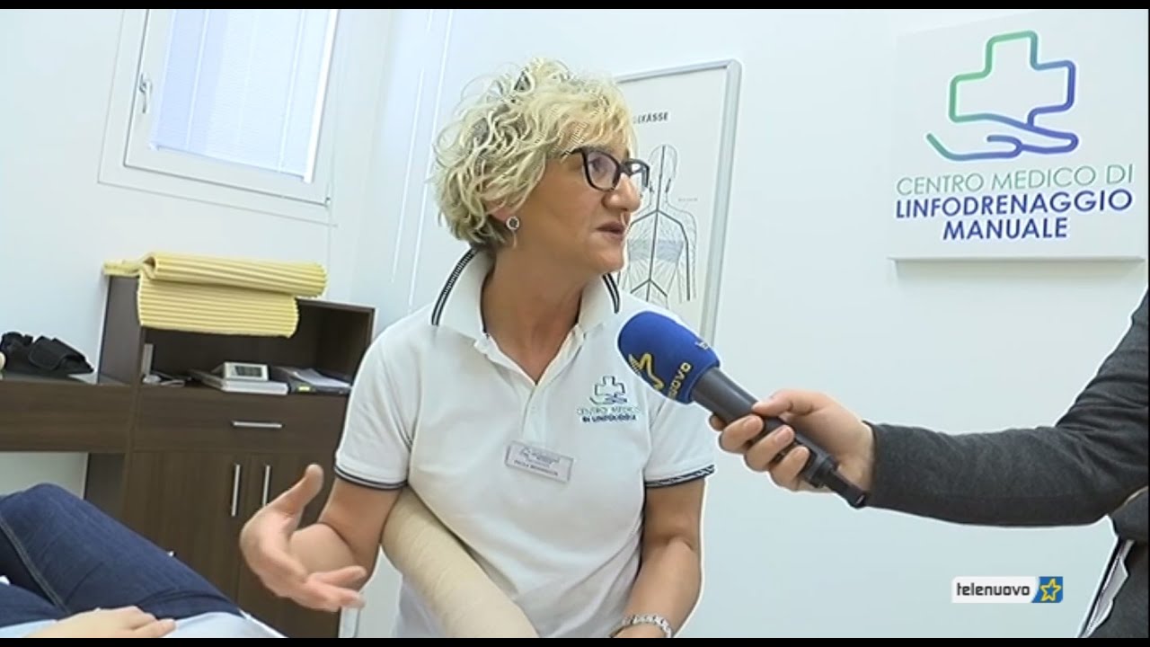 Video linfodrenaggio su Telenuovo