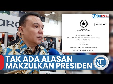 Jokowi Terbitkan Perppu Cipta Kerja, Pimpinan DPR: Tak Ada Alasan untuk Makzulkan Presiden