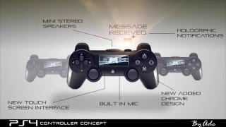 PS4 Controller Concept speed art