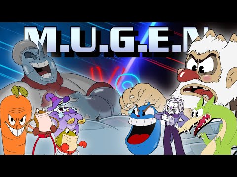 REQUESTED BY Flazeroz123 I8s Cuphead Bosses Party TURNS Mugen Battle 