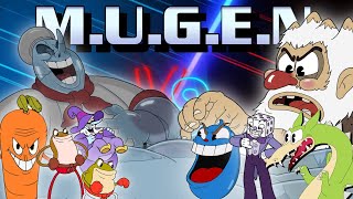 REQUESTED BY @ReddyToAnimate: Cuphead Bosses Party (TURNS) - Mugen Battle