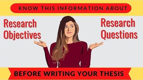 How different are research objectives and research questions? Know in this video 👆🙂