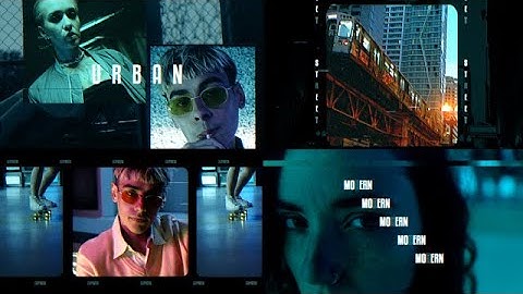 Urban Street Intro Final Cut Pro Templates