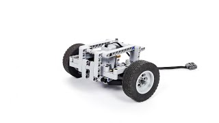 Lego Technic Steering Axle With Virtual Pivot Point (+Instructions)