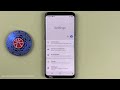 Airplane mode on Samsung S9 Android 10