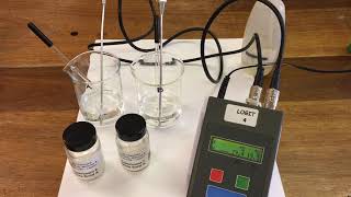 Dissolving sodium chloride and ammonium chloride