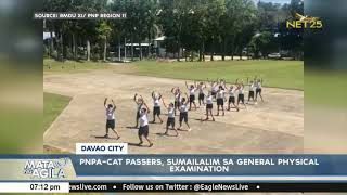 PNPA-CAT passers, sumailalim sa general physical examination