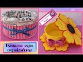 ♥♥Como elaborar hermosas cajitas organizadoras con material reciclado♥Creaciones Mágicas♥♥