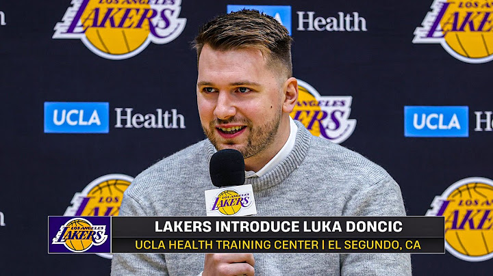 Luka Doncic - FULL Lakers Introductory Press Conference 🎤