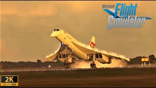 MSFS ULTRA GRAPHICS | EGLL - KJFK | BAW Concorde | GeForce RTX 3060Ti