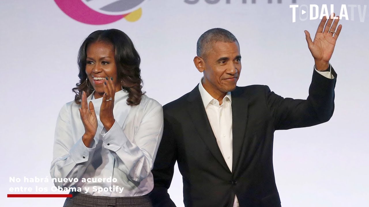 📢 Que pasó entre los Obama y Spotify ? Entérate aquí.  🔴TODALATV