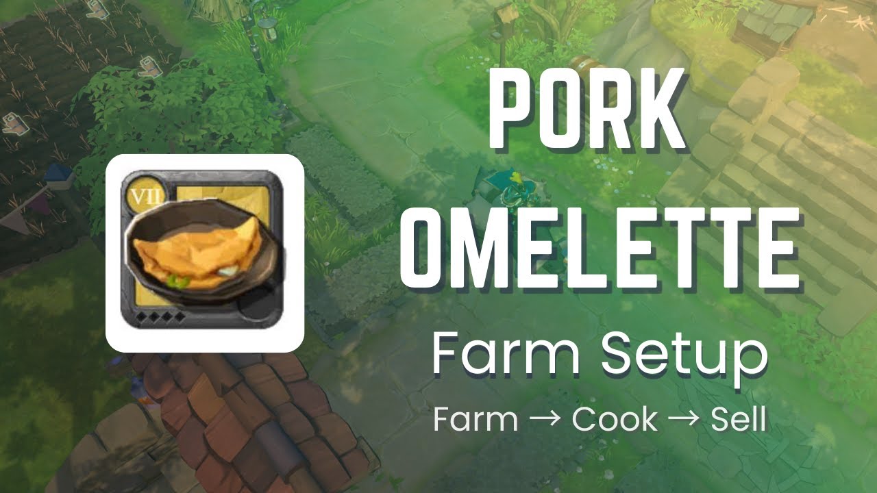 Albion Online – Pork Omelette Farm Island Setup