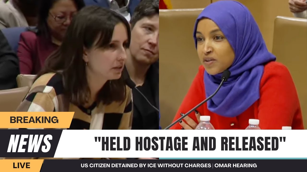 "No Fingerprints, No Photos, No Charges" — US Citizen Describes ICE Detention | Omar Hearing