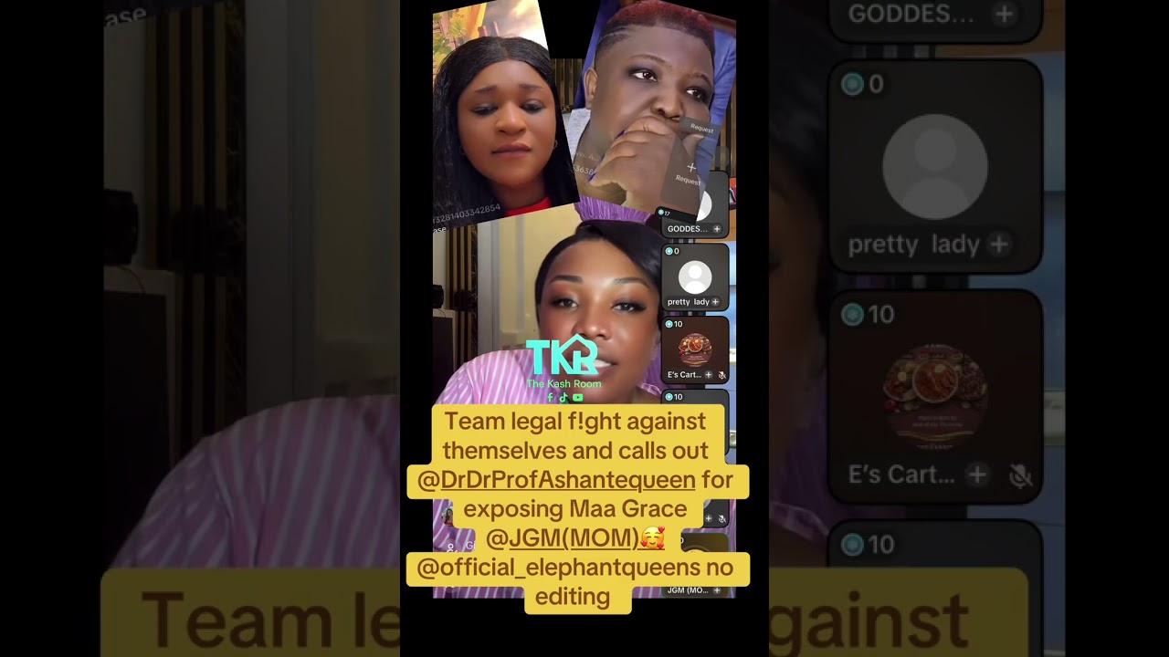 Shocking team legal set confusion amongst themselves Ashantequeen and Obaa tiwaa 