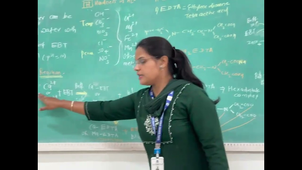Lecture No -1 Hardness Determination using EDTA Method.