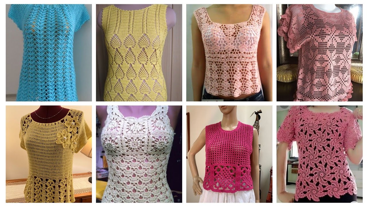 Most avaited levish mind-blowing crochet pattern of blouses designs ideas