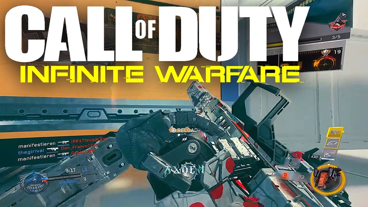 70 SECONDS NUKE +1930 SPM IN INFINITE WARFARE 2025 | Axoem