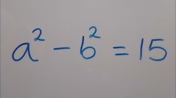 Math Olympiad | How to solve for "a" and "b" in this Problem