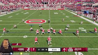 FlightReacts EPIC HEROIC CRITICAL DOWN TO WIRE College Football 25 Game Ends Like This...