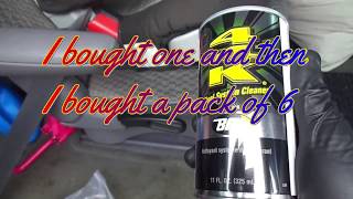 What I Use To Clean My Car Fuel Injectors Bg 44K Fuel System Cleaner
