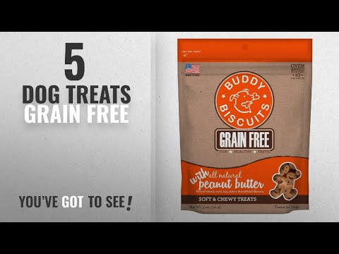 Top 5 Dog Treats Grain Free [2018 Best Sellers]: Cloud Star Grain Free Soft and Chewy Buddy Biscuits