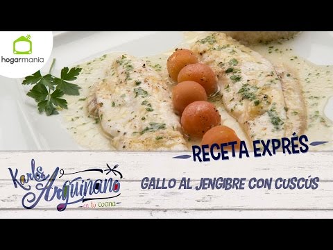 Receta Exprés: Gallo al jengibre con cuscús