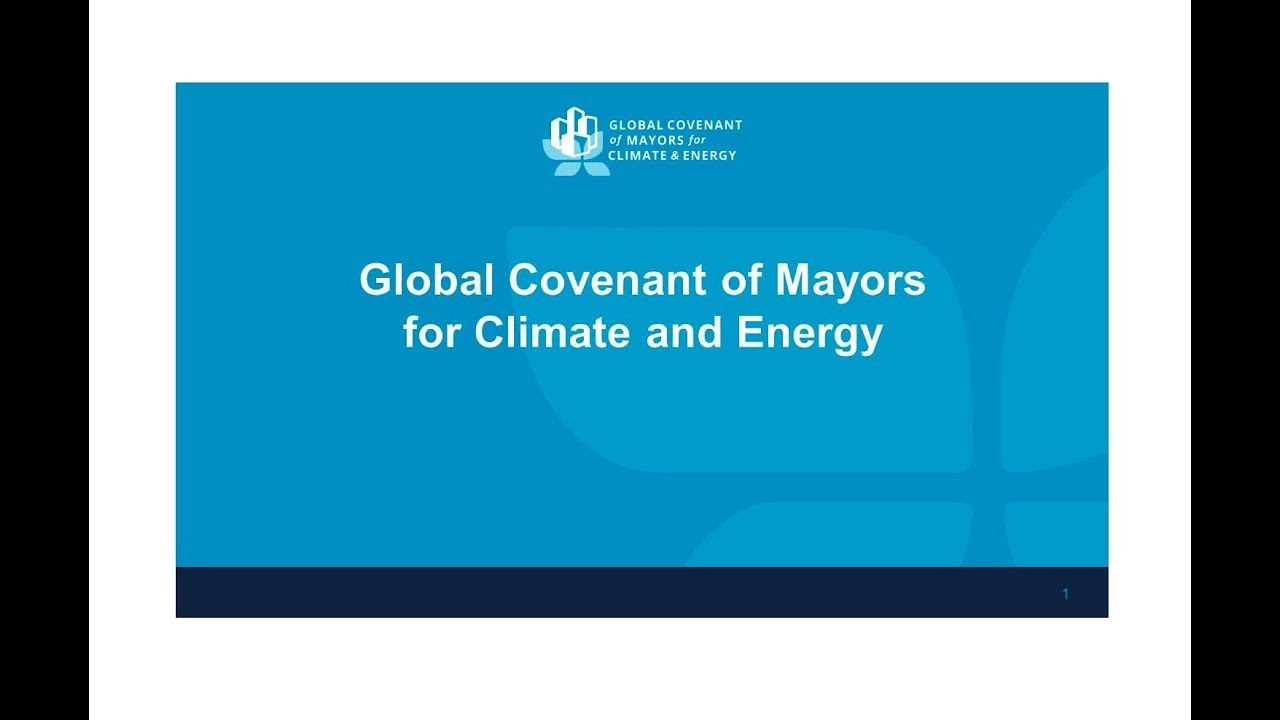 Seth Schultz / Global Covenant of Mayors for climate and energy