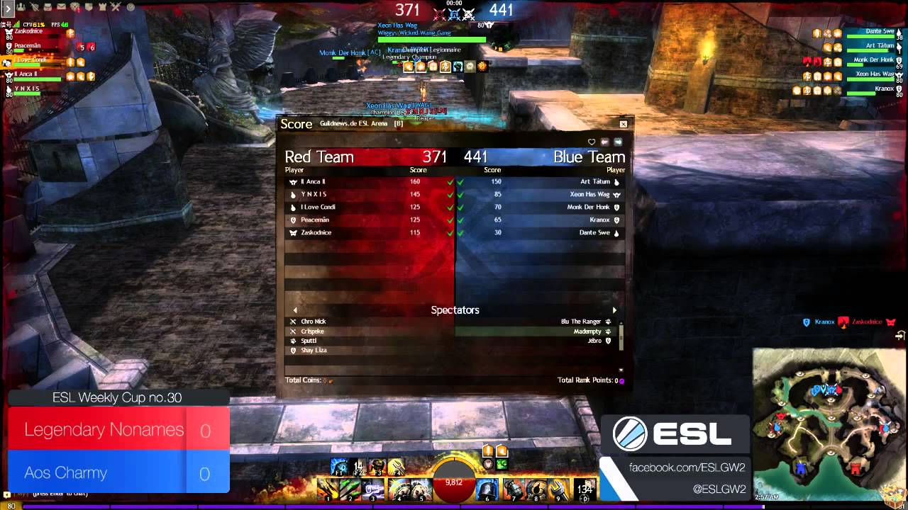 ESL Weekly Cup #30 - Semifianls - Legendary Nonames vs Aos Charmy