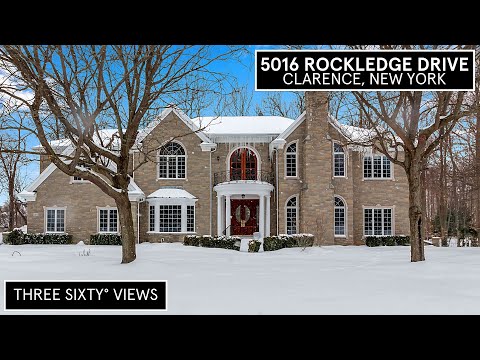 5016 Rockledge Dr., Clarence, NY home video tour