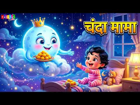 Chanda Mama | चंदा मामा दूर के | Baby Poem | Chanda Mama Door Ke | Rhymes For Kids | Kids Video